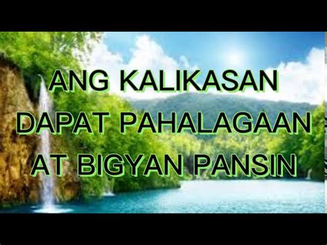 isang diwa isang hangarin kalikasan ating kalingain|Haiku Tungkol Sa Kalikasan: 5+ Halimbawa Ng Mga .
